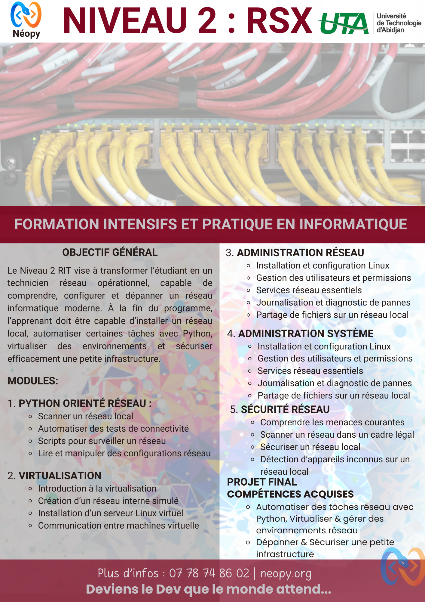 Prospectus du Niveau 3